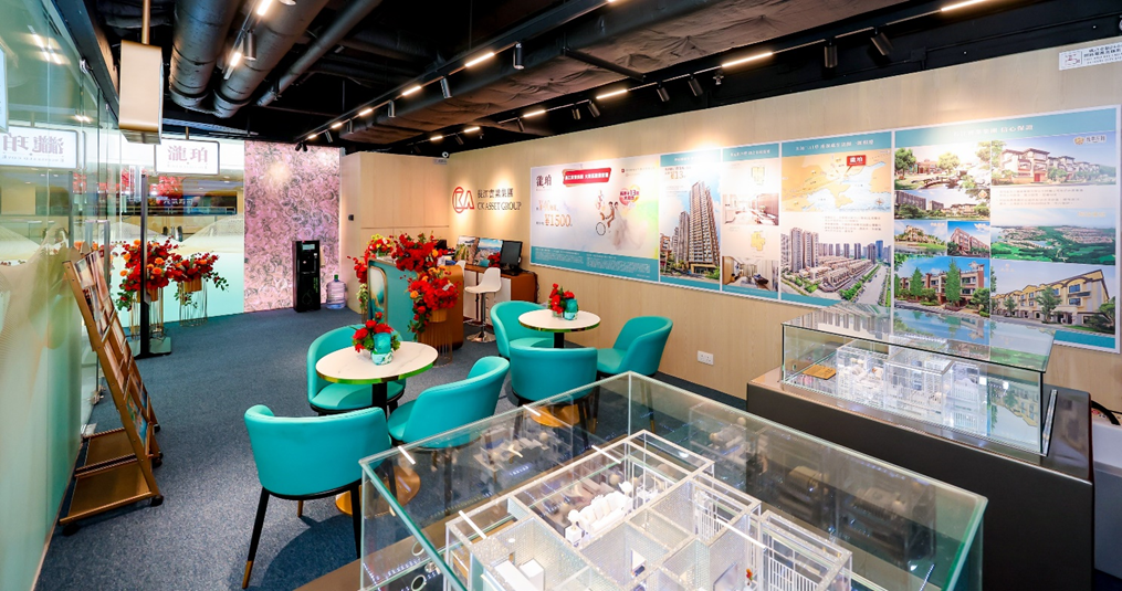 瀧珀展示中心為港人全面呈現項目規劃與濱海生活藍圖。