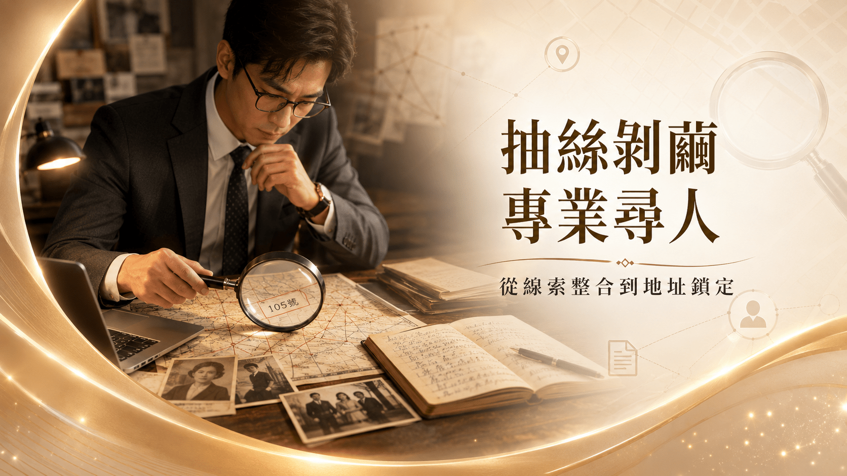 尋人查址費用並非一成不變,而是根據委託人提供的已知線索完整度來決定核心成本。